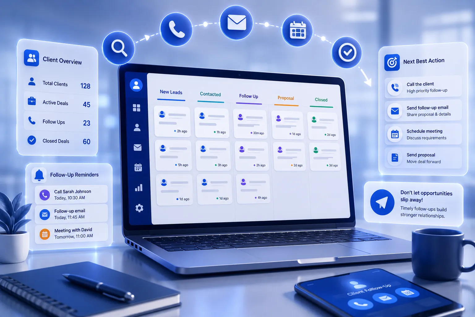 CRM and Sales Follow up Process